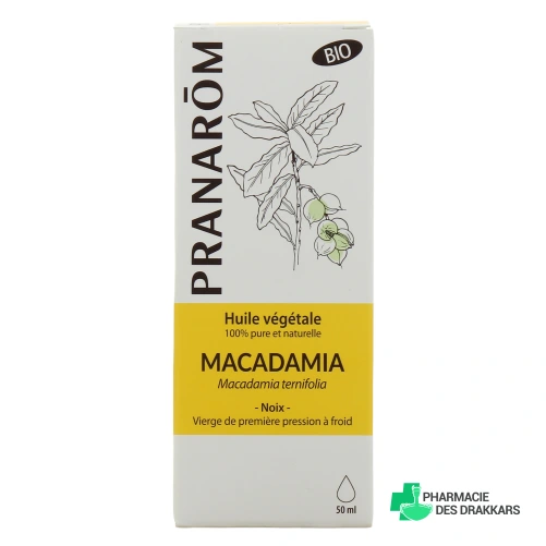Pranarom Huile Végétale Macadamia Bio