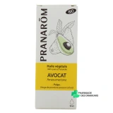 Pranarom huile végétale Bio avocat - Vue 360°