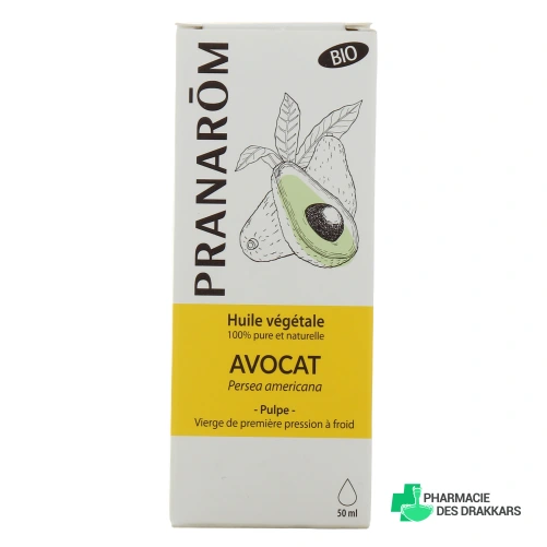 Pranarom huile végétale Bio avocat