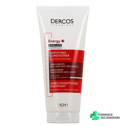 Dercos Energy+ Après-Shampoing Fortifiant