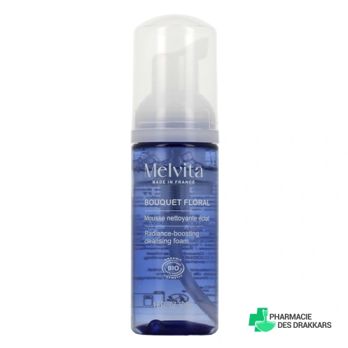 Melvita Bouquet Floral Mousse Nettoyante Eclat