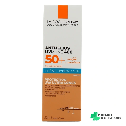 Anthelios UVMune 400 Crème Hydratante Teintée SPF 50+