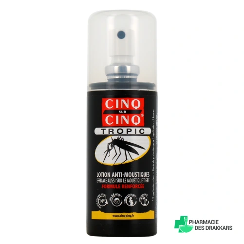 Cinq sur Cinq Tropic Lotion anti-moustiques