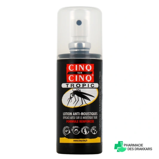 Cinq sur Cinq Tropic Lotion anti-moustiques
