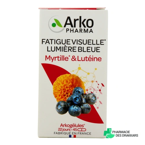 Arkogélules Myrtille & Lutéine Fatigue Visuelle