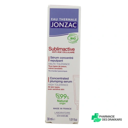 Jonzac Sublimactive Sérum Concentré Anti-âge