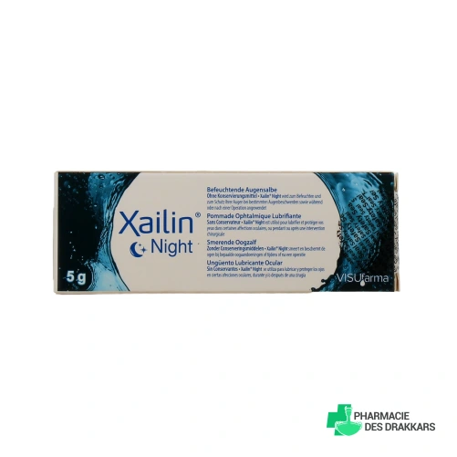 Xailin Night Pommade Ophtalmique Lubrifiante