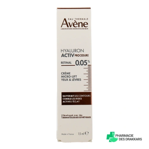 Avène Hyaluron Activ Procedure Crème Yeux et Lèvres