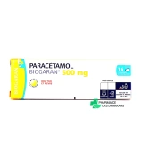 Paracetamol 500 mg 16 comprimés effervescents - Vue 360°