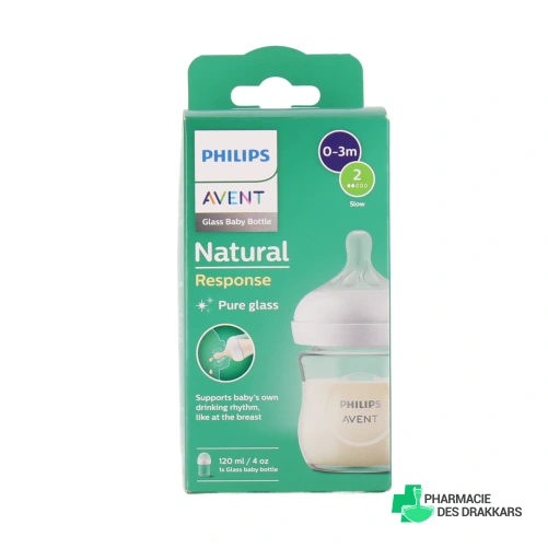 Avent Natural Response Pure Glass Biberon Verre