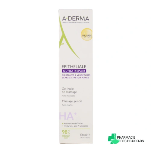 A-Derma Gel-huile de massage Epitheliale A.H