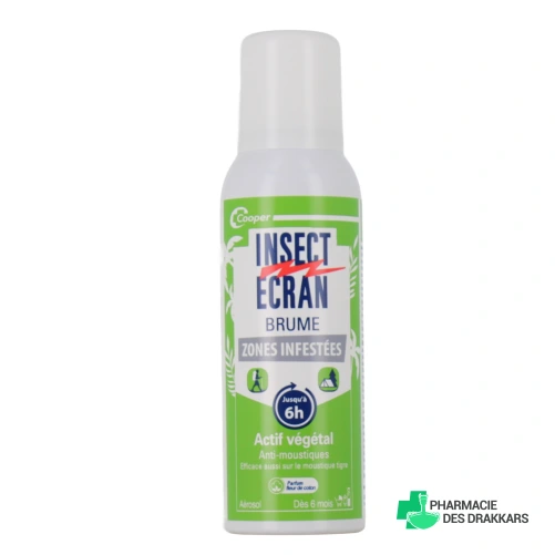 Insect Ecran Brume Anti-Moustiques Actif Végétal - Vue 360°