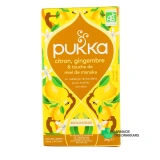 Pukka Infusion Citron, Gingembre et Miel de Manuka - Vue 360°