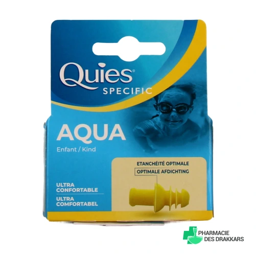 Quies Protection Auditive Silicone Natation 3 paires