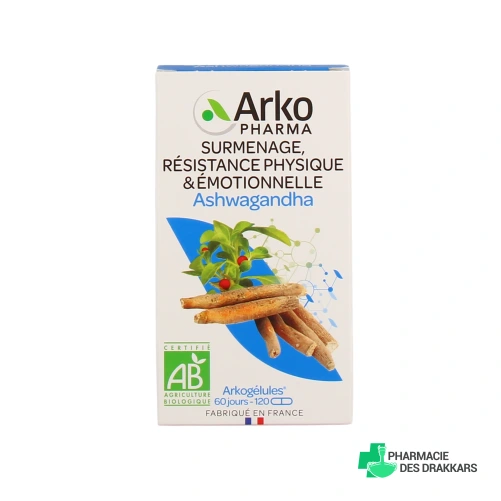 Arkogélules Ashwagandha Bio
