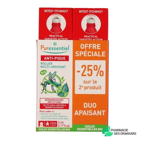 Puressentiel Anti-Pique Roller Multi-Apaisant Bio