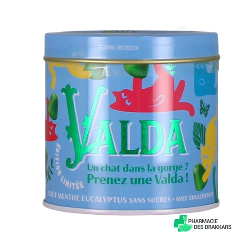 Valda Gommes Sans Sucres pour Adoucir la Gorge