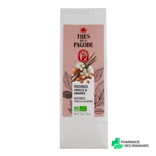 Thés de la Pagode Rooibos Gourmand Vanille Amande Bio