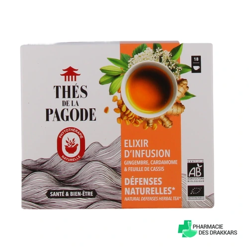 Thés de la Pagode Elixir d'Infusion Défenses Naturelles