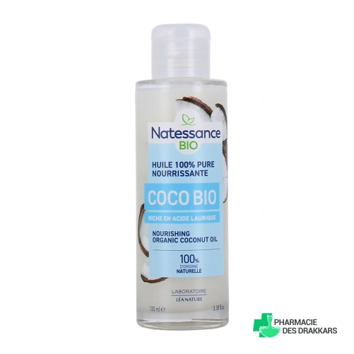 Natessance Huile de Coco Bio 100% pure