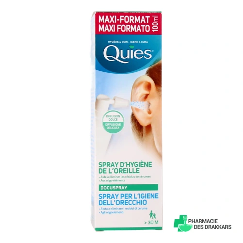 Quies Docuspray Hygiène de l'Oreille