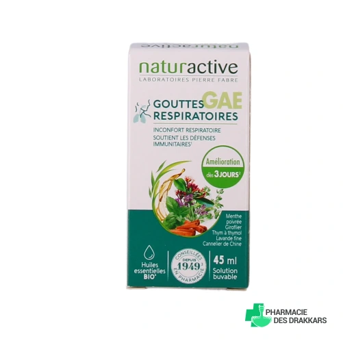 Naturactive Gouttes Respiratoires GAE