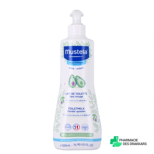Mustela Lait de toilette sans rinçage