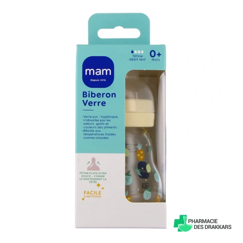 MAM Biberon Verre 1er age