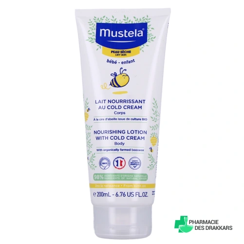 Mustela Lait corps au Cold Cream