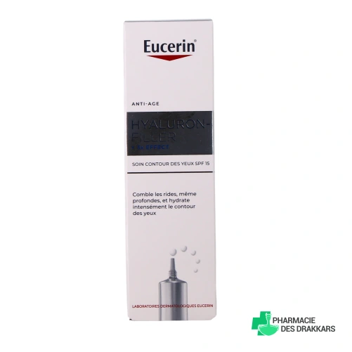 Eucerin Hyaluron-Filler 3X Effect Soin Contour des yeux SPF15