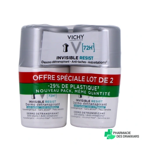 Vichy Déodorant Invisible Resist 72h Dermo Détranspirant