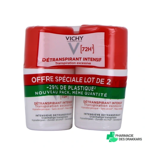 Vichy Déodorant Détranspirant Intensif 72h