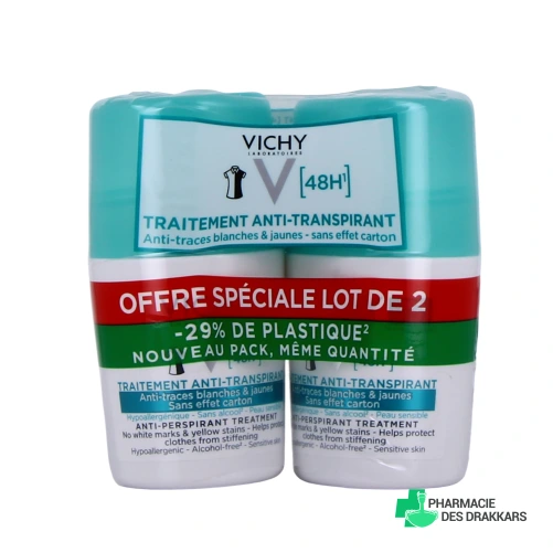 Vichy Traitement Anti-Transpirant 48h Anti-traces