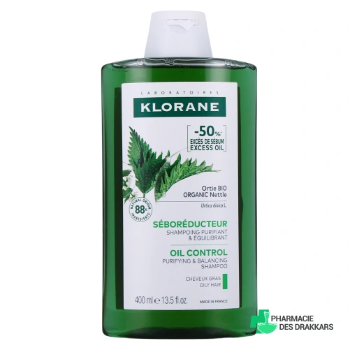 Klorane Shampooing à l'Ortie Séboréducteur