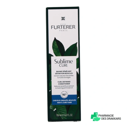 Furterer Sublime Curl Baume Démêlant Définition Boucles