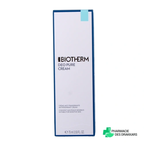 Biotherm Deo Pure Crème anti-transpirante - Vue 360°