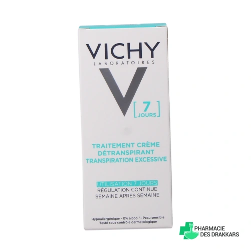 Vichy Traitement Crème Anti-transpirante 7 jours