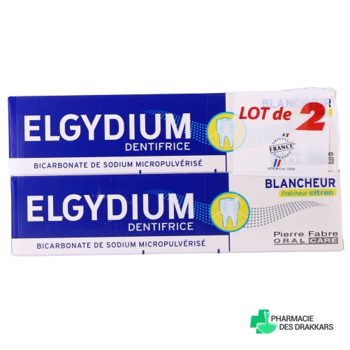 Elgydium Dentifrice Blancheur Citron