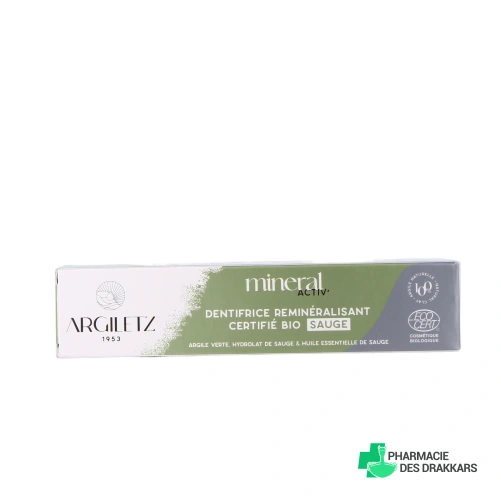 Argiletz Dentifrice Sauge Bio