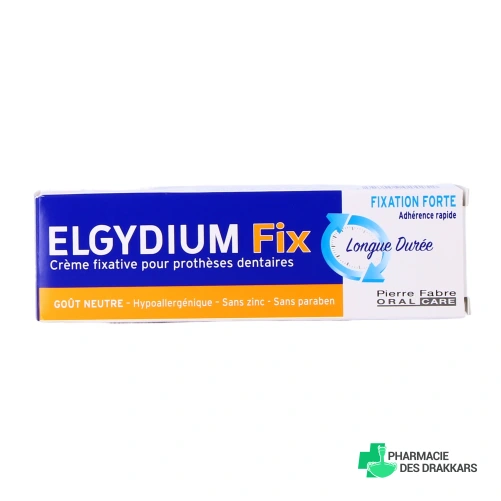 Elgydium Fix Crème fixative pour prothèse dentaire