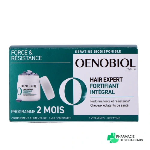 Oenobiol Hair Expert Fortifiant Intégral Cheveux et Ongles
