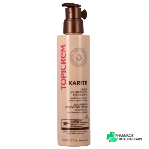 Topicrem Karité Crème Nourrissante Fortifiante