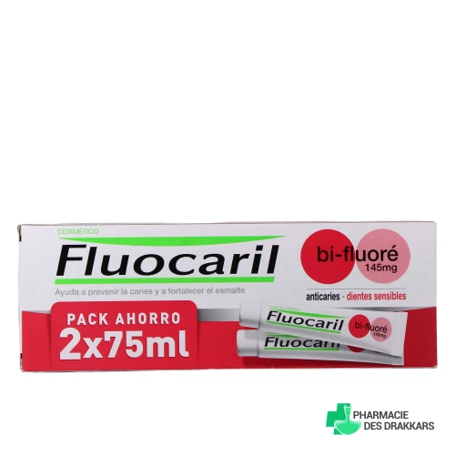 Fluocaril Dentifrice Bi-fluoré Dents Sensibles 145 mg