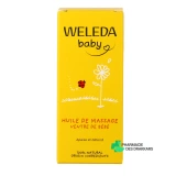 Weleda Huile de Massage Ventre de Bébé - Vue 360°