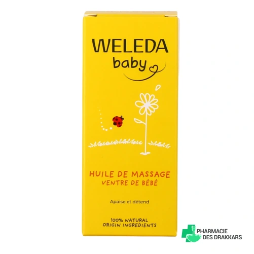 Weleda Huile de Massage Ventre de Bébé