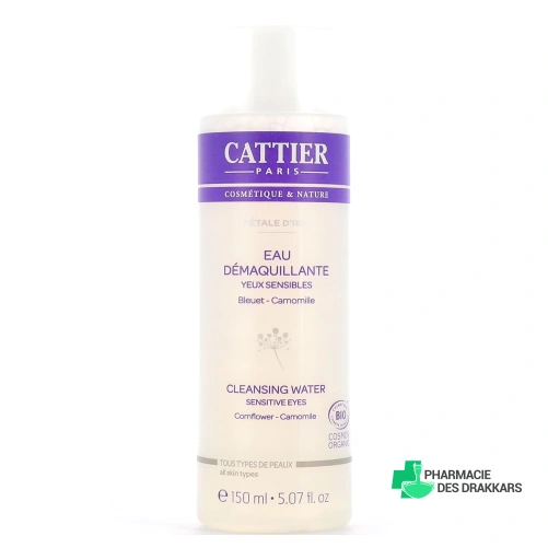 Cattier Eau Démaquillante Bio Yeux Sensibles