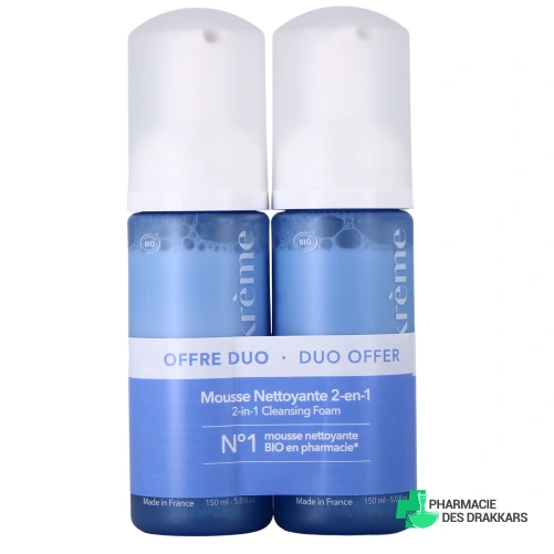 Krème Mousse Nettoyante 2-en-1