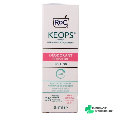 ROC Keops Sensitive Déodorant à Bille