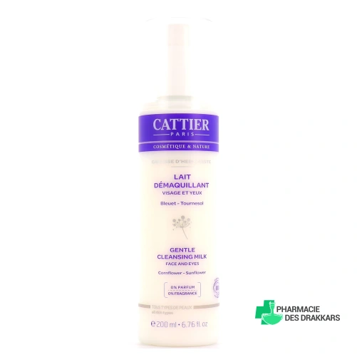 Cattier Lait Démaquillant Bio Visage et Yeux