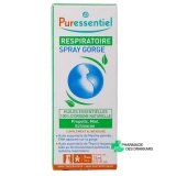 Puressentiel Respiratoire Spray Gorge - Vue 360°